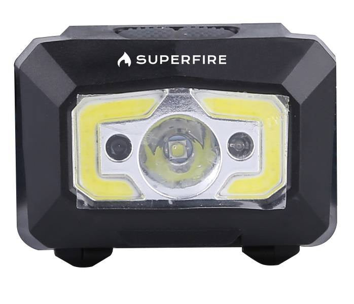 Superfire X30 pieres lukturītis, 340 lm, USB, 5 režīmi, 130 m