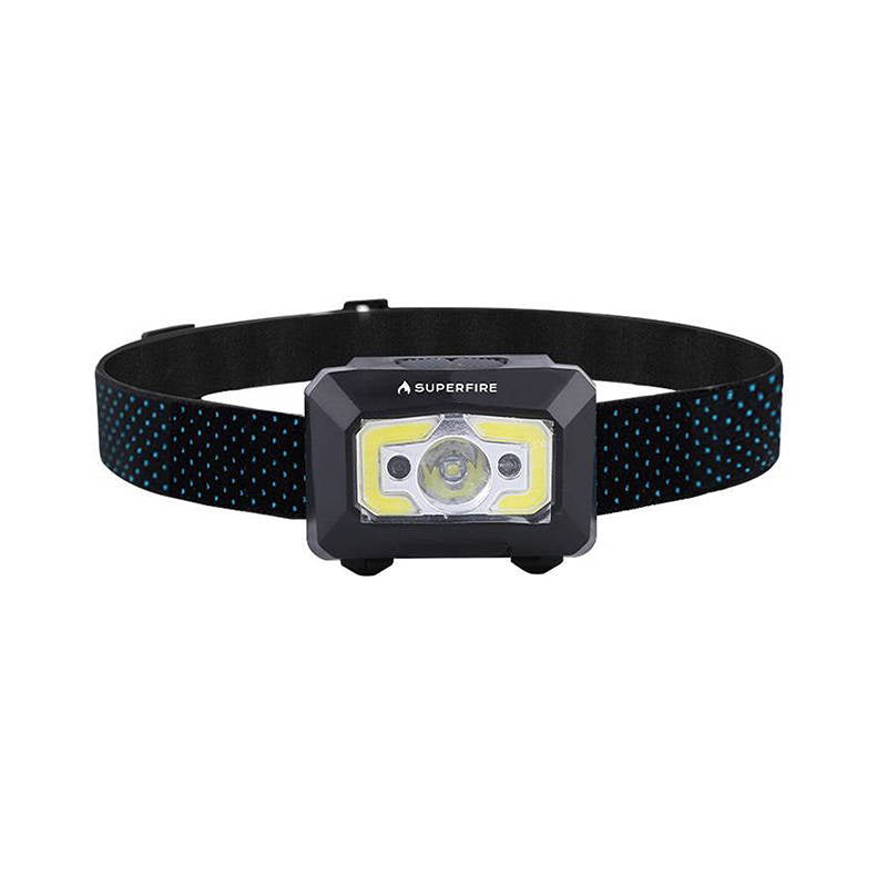 Superfire X30 pieres lukturītis, 340 lm, USB, 5 režīmi, 130 m