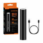 Superfire S11-X lukturītis, 700 lm, USB, 5 režīmi