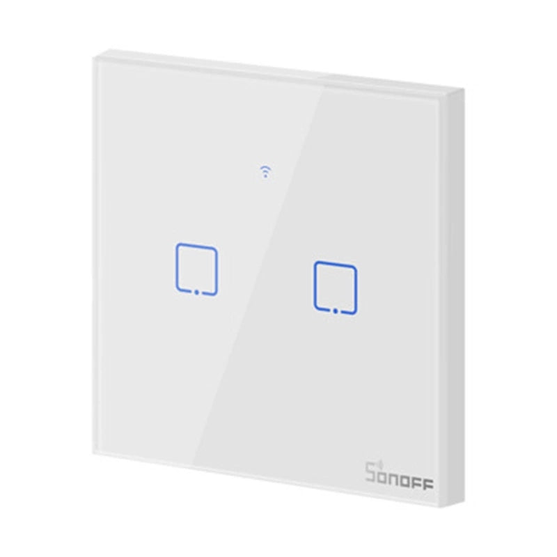 Smart Switch WiFi + RF 433 Sonoff T1 EU TX (2-channel)