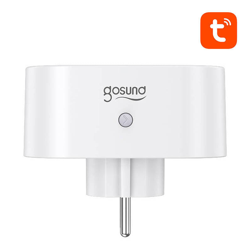 Divkāršais viedais kontaktligzda WiFi Gosund SP211 3500W, Tuya