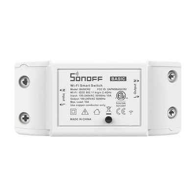 Sonoff Basic R2 WiFi viedais slēdzis (JAUNS)