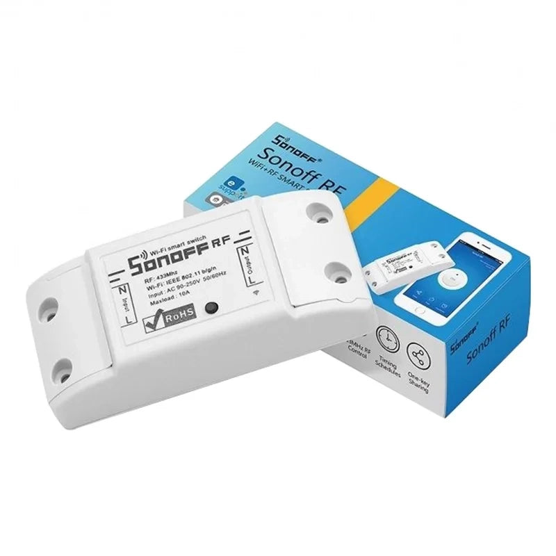 Viedais slēdzis WiFi + RF 433 Sonoff RF R2 (JAUNS)