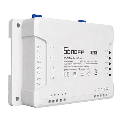 SONOFF WiFi viedais slēdzis 4CHR3