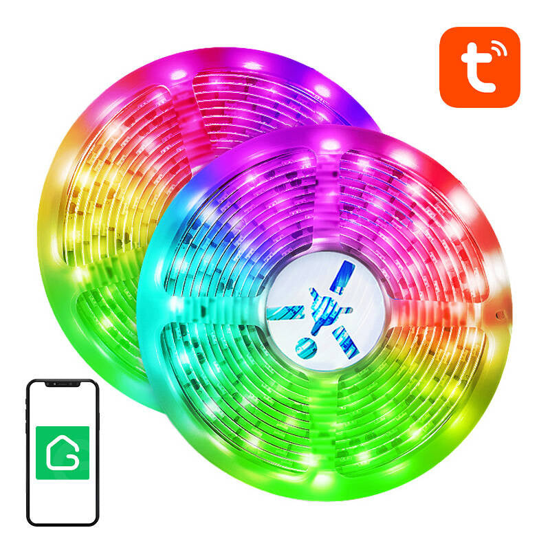 Viedā WiFi RGB LED gaismas lente NiteBird SL3 (2x5m), Tuya