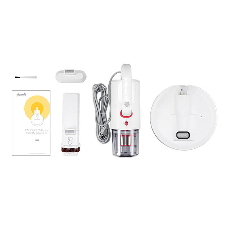 Deerma CM1300 – putekļsūcējs pret ērcēm ar UV