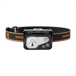 Superfire HL07 headlamp flashlight, 320 lm, USB, 5 modes, 90 m