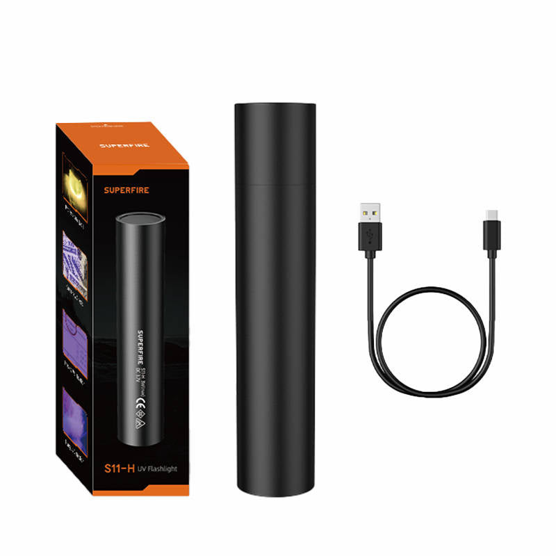 UV lukturītis Supfire S11-H, 365NM, USB