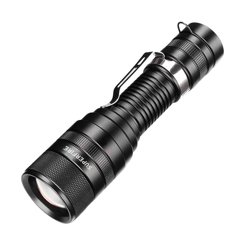 Lukturītis Superfire F5, 1100lm, USB
