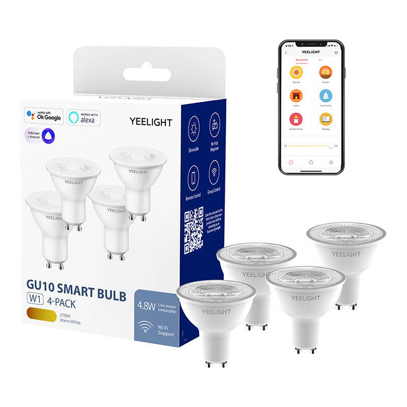 Inteligentna żarówka Yeelight W1 GU10 (ściemnialna) 