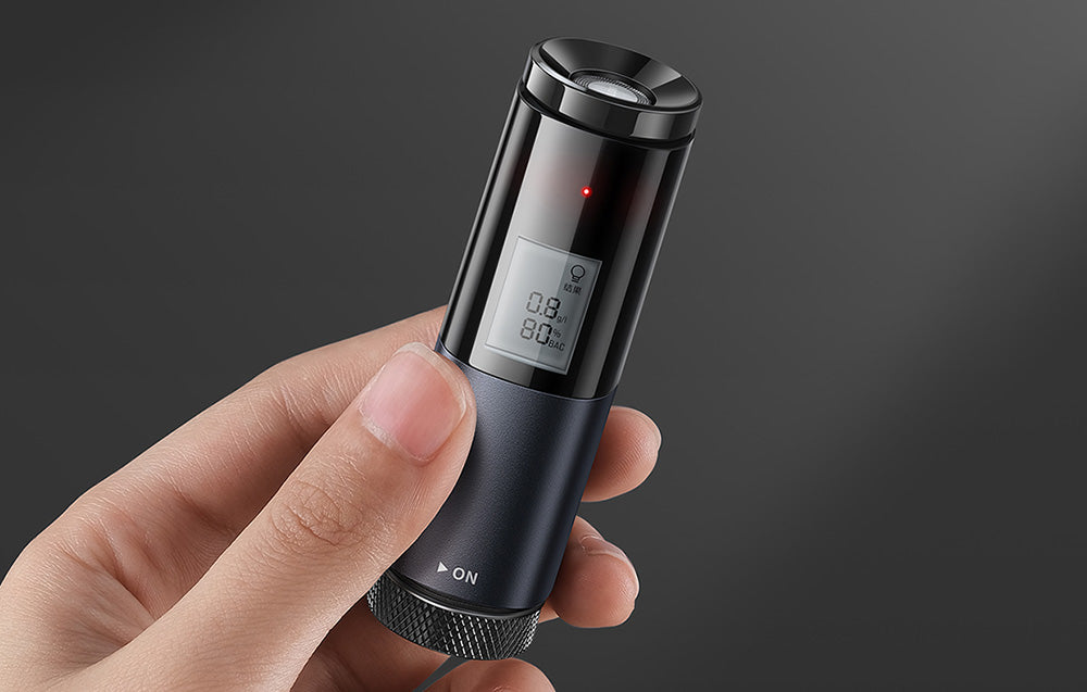 Baseus Alkometrs ar LCD ekrānu