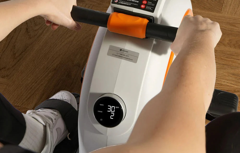 DeerRun RW600 magnētiskais airēšanas trenažieris (balts)