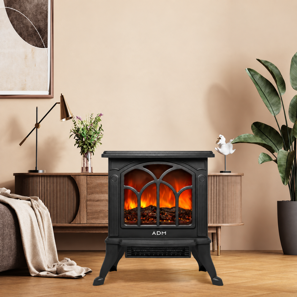 ADM 3D flame fireplace - 2in1 heater&blower, SKU: 2077