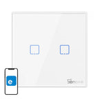 Smart Wireless Wall Switch Sonoff T2EU2C-RF 433MHz (2-channel)