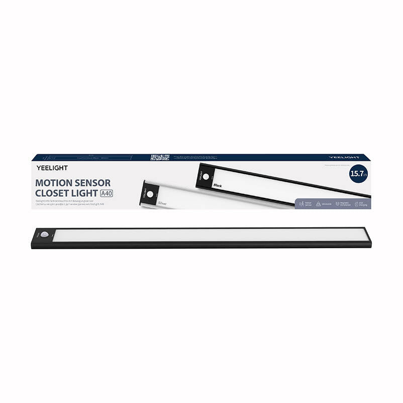Yeelight skapja lampa, melna, 40 cm, 2700K 