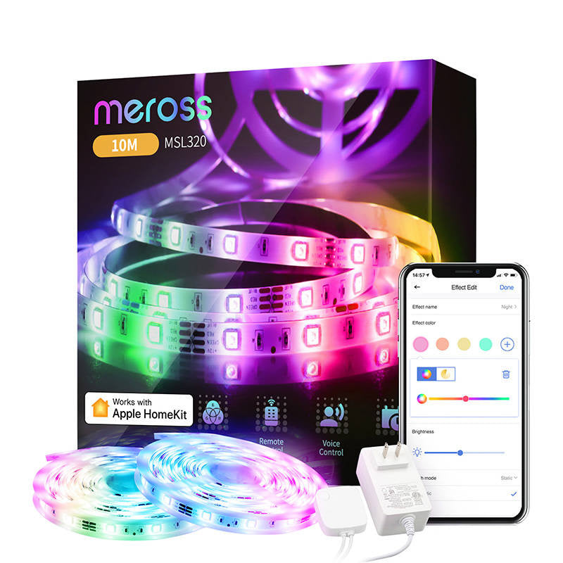 Viedā Wi-Fi gaismas sloksne MSL320 Meross (HomeKit)