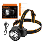 Superfire HL55 galvas lukturis, 150 lm, USB-C, 4 režīmi, 270 m