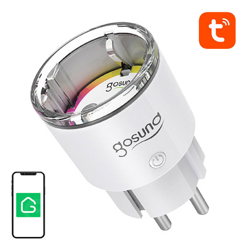 Viedā kontaktligzda WiFi Gosund EP2 10A Tuya