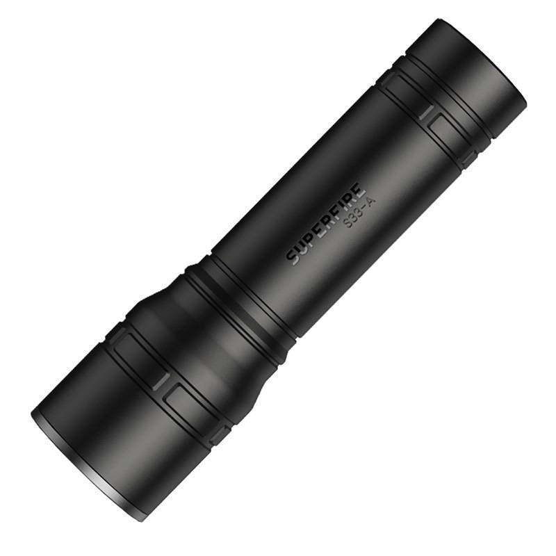 Superfire S33-A lukturītis, USB, melns, 4 režīmi