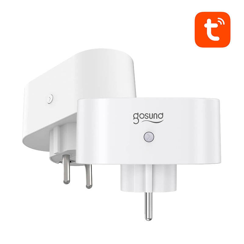 Gosund SP211 divkārša WiFi viedā kontaktligzda, 2 gab. 3500 W (divu iepakojums) Tuya