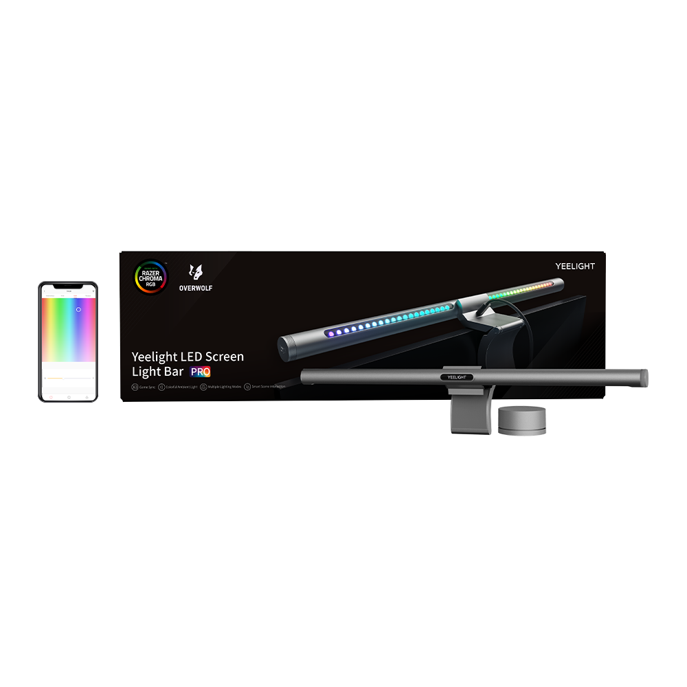 Yeelight ekrāna gaismas josla Pro RGB (sudrabaina) 