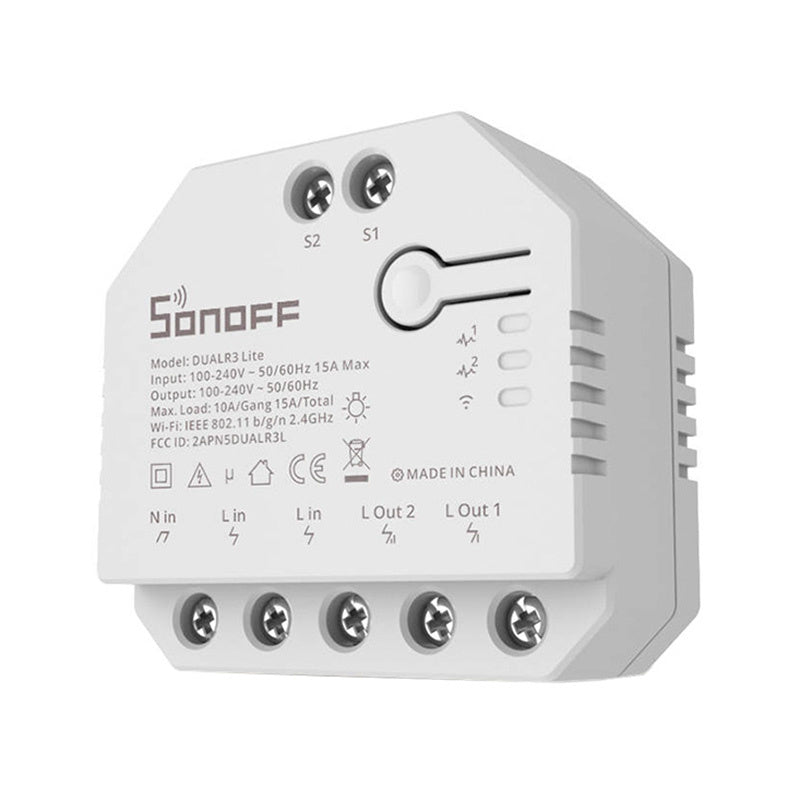 Viedais Wi-Fi slēdzis WiFi Sonoff Dual R3 Lite