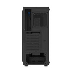 Darkflash DK151 LED datora korpuss (melns) + 3 RGB ventilatori