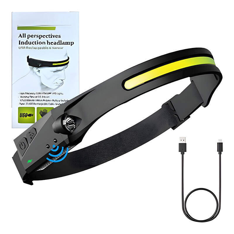 Superfire HL65 galvas lukturītis, 120 lm, USB-C, 5 režīmi, 30 m