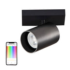 Yeelight griestu prožektors YLDDL-0083 (viena spuldze), melns