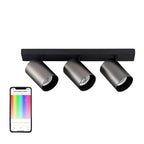 Yeelight griestu prožektors YLDDL-0085-B (trīs spuldzes), melns