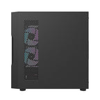 Darkflash DK431 Mesh datora korpuss (melns) + 4 ARGB ventilatori