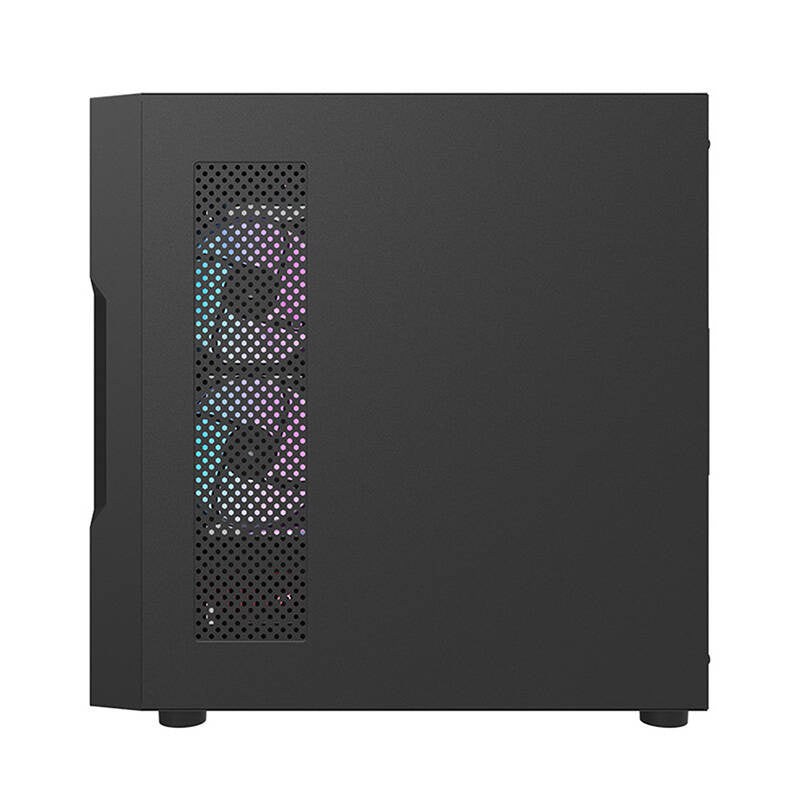 Darkflash DK431 Mesh datora korpuss (melns) + 4 ARGB ventilatori