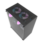 Datora korpuss Darkflash DK100 (melns)