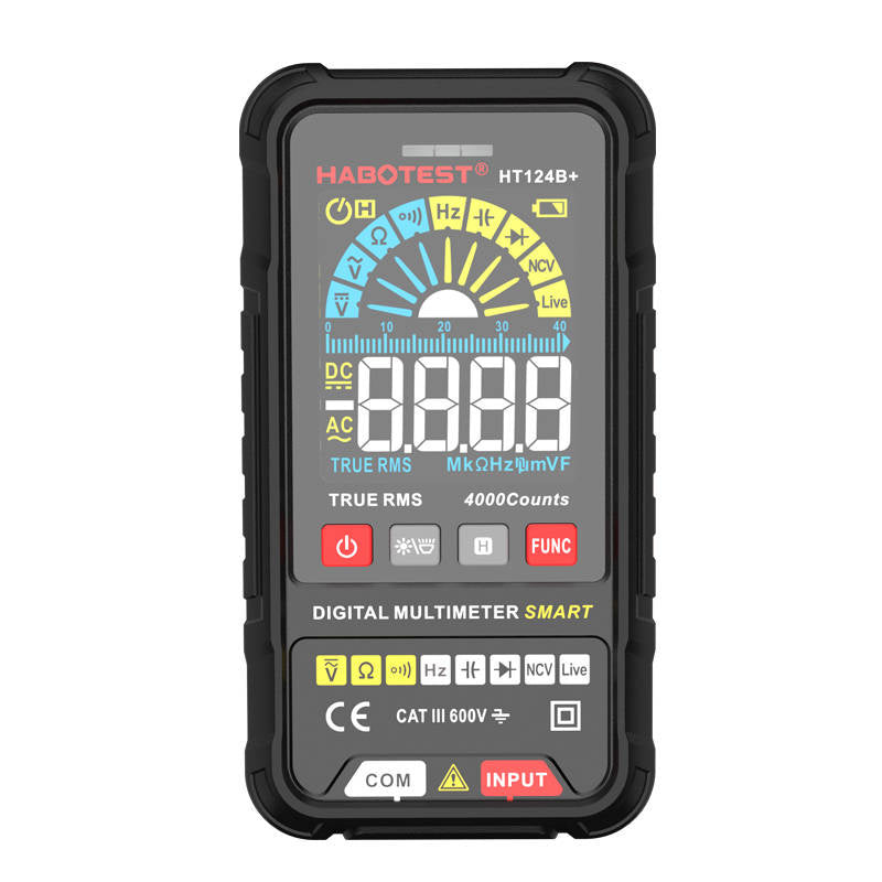 Habotest HT124B+ digitālais universālais multimetrs