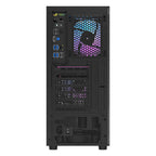 Darkflash A290 datora korpuss (melns) + 3 ventilatori