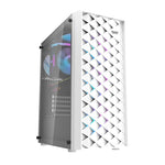 Darkflash DK351 computer case (white) + 4 RGB fans