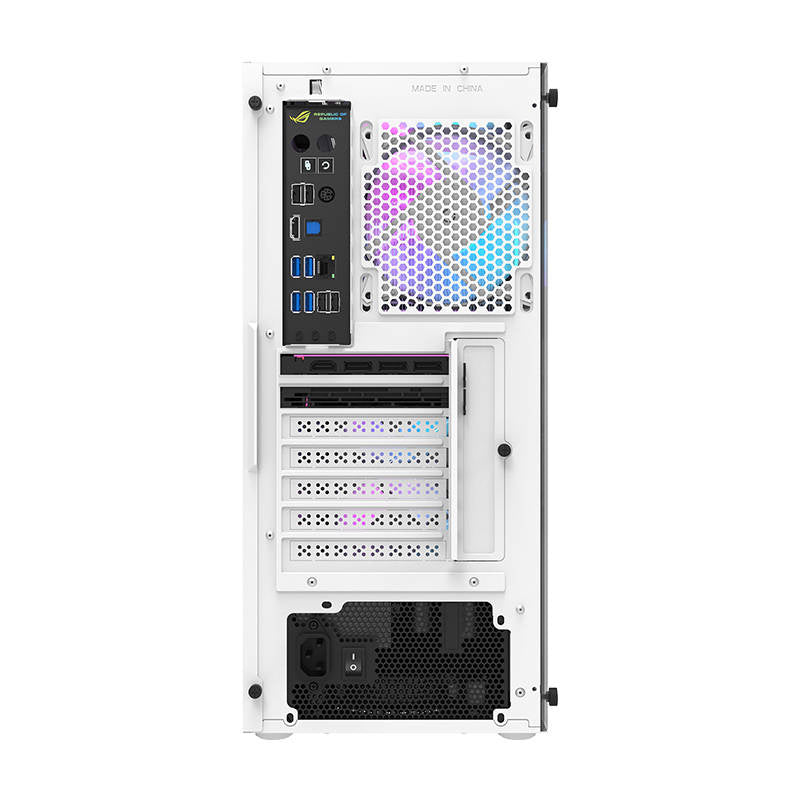 Darkflash DK351 datora korpuss (balts) + 4 RGB ventilatori
