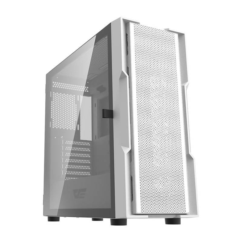 Darkflash DK431 computer case (white) + 4 fans