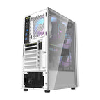 Darkflash A290 computer case (white) + 3 RGB fans