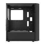 Darkflash DK351 datora korpuss (melns) + 4 RGB ventilatori