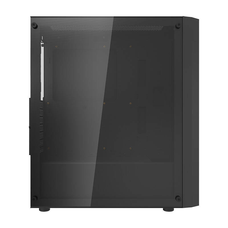 Darkflash DK351 datora korpuss (melns) + 4 RGB ventilatori
