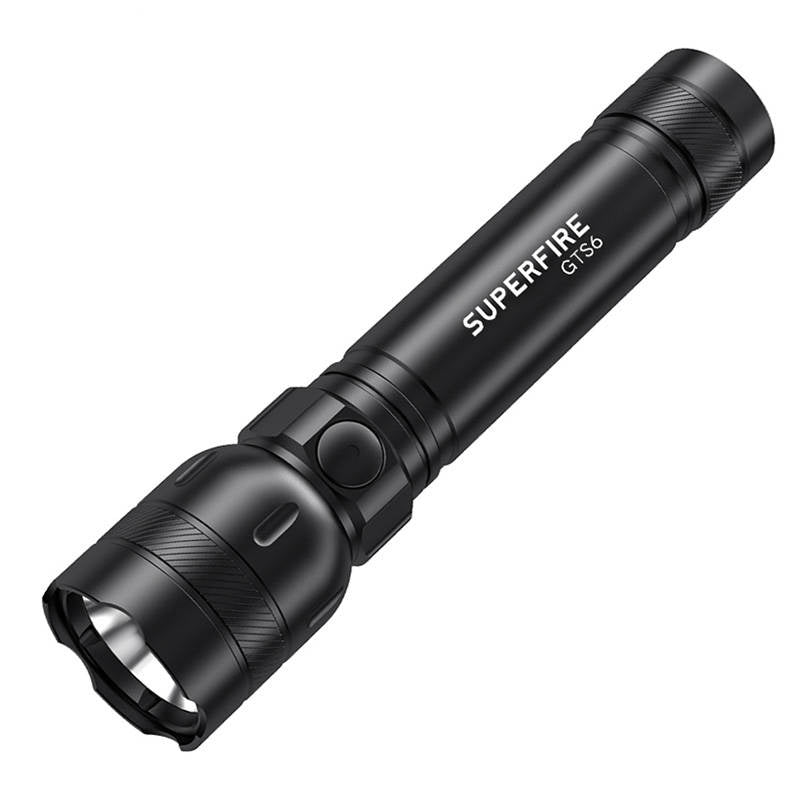 Superfire GTS6 lukturītis, 360 lm, USB-C, 7W, 5 režīmi, 150m