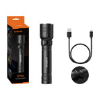 Superfire GTS6 lukturītis, 360 lm, USB-C, 7W, 5 režīmi, 150m
