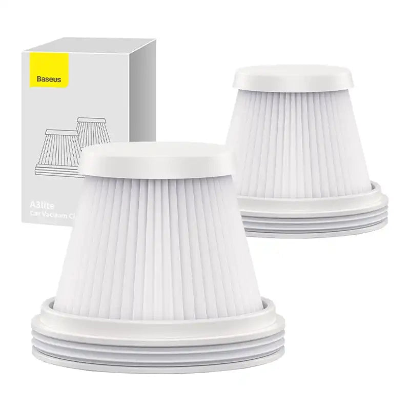 Baseus A3lite Car vacuum Cleaner filters 2 PCS (White)