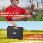 Cordless Electric Pruner with 2 batteries 21V