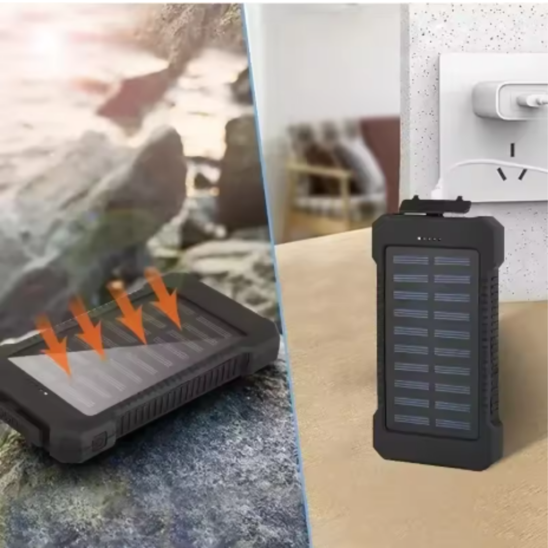 SOLAR POWERBANK Compass – 8 000 mAh , SKU: 352