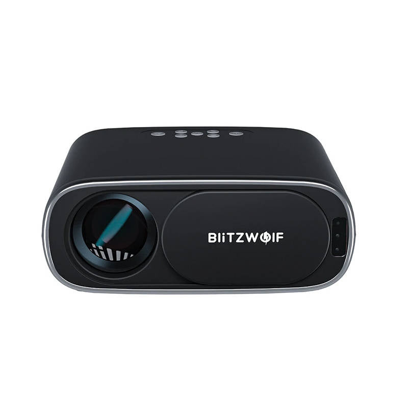 BlitzWolf BW-V4 1080p projektori, Wi-Fi + Bluetooth (melns)