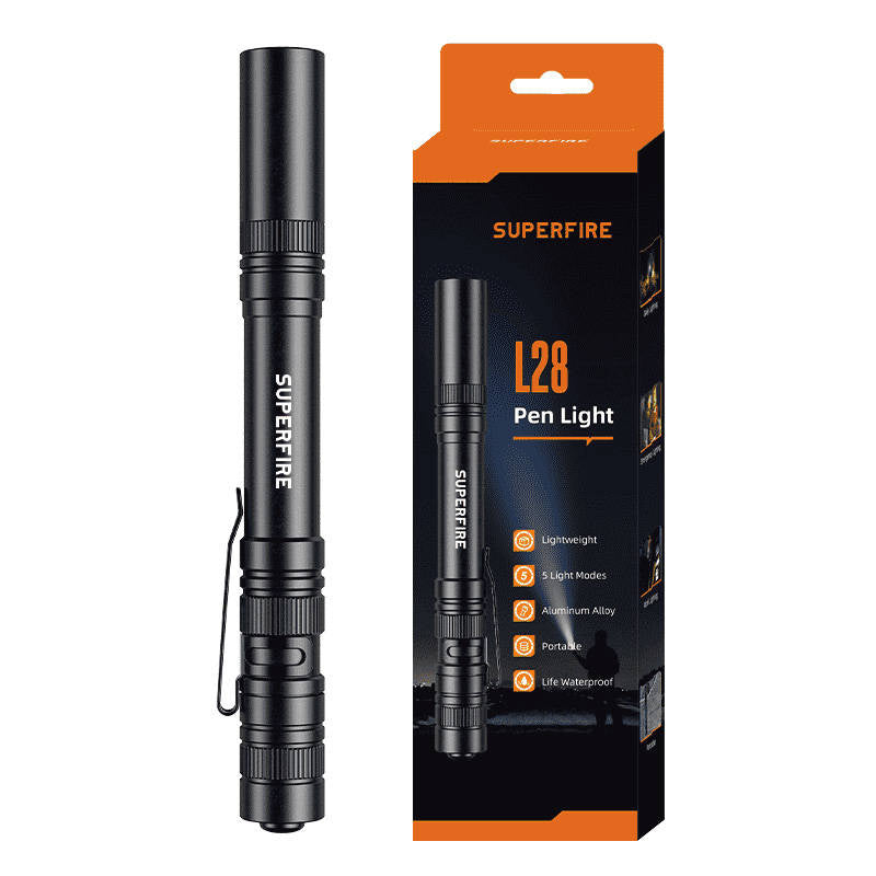 Superfire L28 lukturītis, 121 lm, 5W, 52 m, 5 režīmi