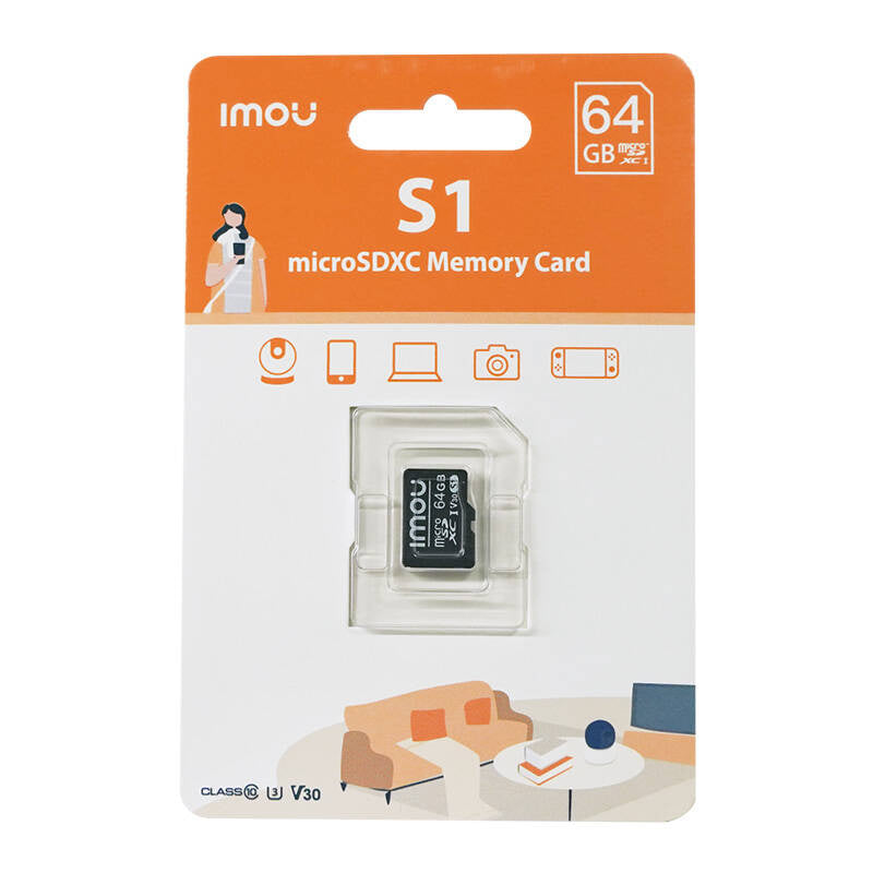 Atmiņas karte Imou microSD (UHS-I, SDXC, 10/U3/V30, 95/38)