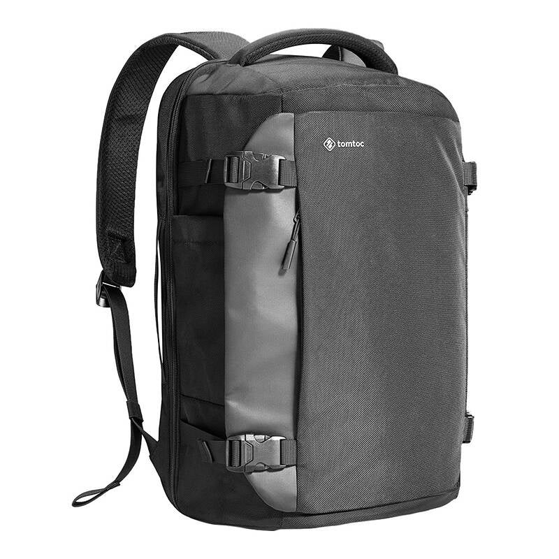Ceļojumu mugursoma klēpjdatoram 38-40L / 17'' Tomtoc Navigator-T66 (melna)